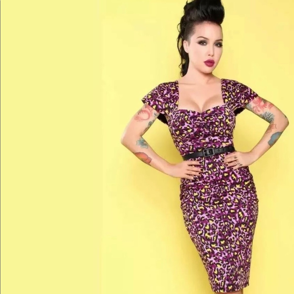 Deadly Dames Poison Ivy dress size small NWT